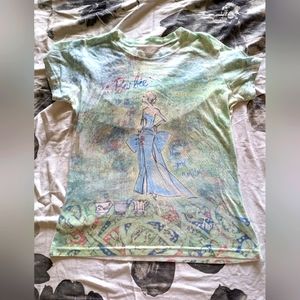 Vintage fashion barbie tee